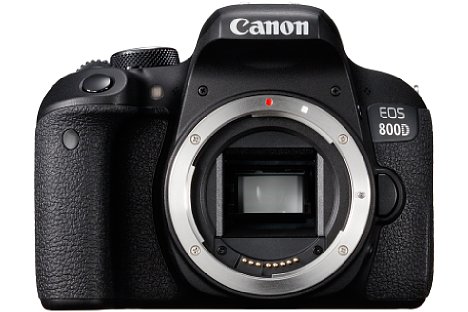 Bild Die Canon EOS 800D verfügt wie die 77D über einen 24 Megapixel auflösenden Dual-Pixel-Sensor, der einen schnellen Autofokus im Live-View ermöglicht. [Foto: Canon]