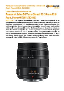 Panasonic Leica DG Vario-Elmarit 12-35 mm F2.8 Asph. Power OIS (H-ES12035) mit Lumix DC-G9 II Labortest, Seite 1 [Foto: MediaNord]