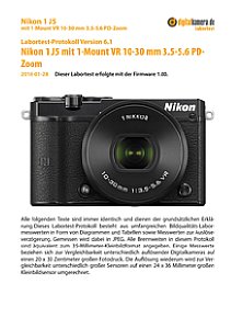 Nikon 1 J5 mit 1-Mount VR 10-30 mm 3.5-5.6 PD-Zoom Labortest, Seite 1 [Foto: MediaNord]