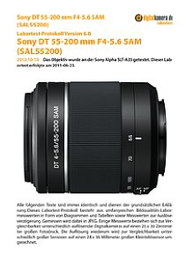 Sony DT 55-200 mm 4-5.6 SAM (SAL55200) mit Alpha SLT-A35 Labortest, Seite 1 [Foto: MediaNord]