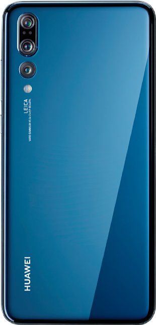 Bild Als Prozessor kommt beim Huawei P20 Pro, hier in Blau, der Kirin 970 Octa-Core mit künstlicher Intelligenz zum Einsatz. [Foto: Huawei]