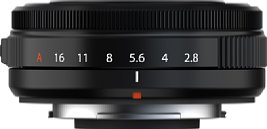 Bild Im Gegensatz zum Vorgängermodell von 2013 verfügt das Fujifilm XF 27 mm F2.8 R WR über einen Blendenring, der sogar in der "A"-Position gesichert werden kann. [Foto: Fujifilm]