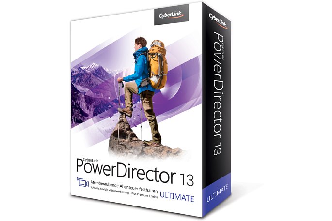 Bild Die PowerDirector 13 Ultimate Edition bietet Zusatzprogramme, Cloudspeicher und die Mobile App. [Foto: CyberLink]