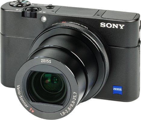 Bild Im kompakten Gehäuse bietet die Sony DSC-RX100 V ein 24-70mm-Zoom mit einer hohen Lichtstärke von F1,8-2,8 sowie einen verhältnismäßig großen 1"-Sensor. [Foto: MediaNord]