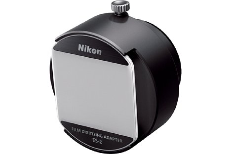 Bild Der Nikon ES-2 Filmdigitalisierungsadapter ist eine recht kleine Einheit. [Foto: Nikon]