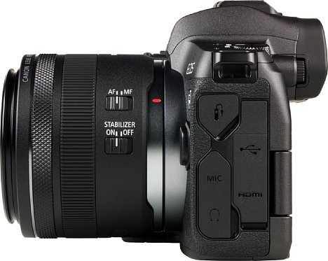 Bild Das Canon RF 35 mm 1.8 IS STM bietet mit einem Bildstabilisator, Autofokus und einem zusätzlichen Einstellring viel Ausstattung. [Foto: MediaNord]