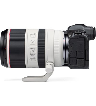 Bild Das Canon RF 70-200 mm F2.8L IS USM bietet drei Einstellringe und insgesamt fünf Schalter, womit sich Zoom, Bildstabilisator, Fokus und noch mehr sehr ergonomisch steuern lassen. [Foto: MediaNord]