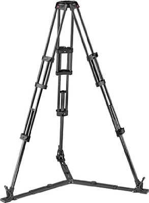 Manfrotto MVTTWINGC mit Bodenspinne. [Foto: Manfrotto]