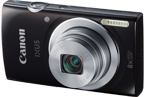 Bild Die Canon Digital Ixus 145 zoomt optisch achtfach und deckt damit eine Brennweite von 28 bis 224 Millimeter ab. [Foto: Canon]