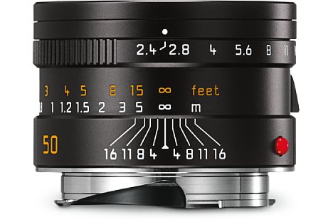 Bild Leica hat mit dem Summarit-M 1:2.4/50 mm ein sogenanntes Normalobjektiv neu aufgelegt. [Foto: Leica]