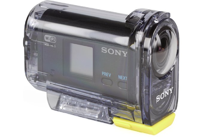 Bild Sony HDR-AS15 Action-Cam mit wasserdichtem und stoßfestem Gehäuse. [Foto: MediaNord]