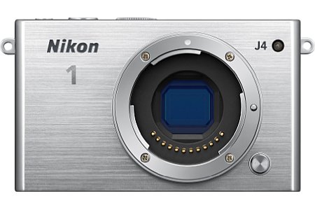 Nikon 1 J4 in Schwarz, ohne Objektiv. [Foto: Nikon]