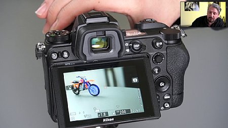 Manuel Quarta im Schulungs-Videos "Nikon Z-System im Detail", Kapitel "Fokus-Peaking (Konturfilter)". [Foto: MediaNord]