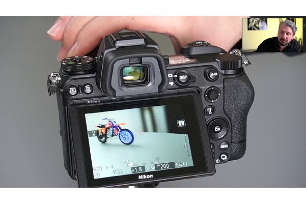 Bild Manuel Quarta im Schulungs-Videos "Nikon Z-System im Detail", Kapitel "Fokus-Peaking (Konturfilter)". [Foto: MediaNord]