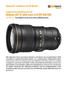 Nikon AF-S 300 mm 4 E PF ED VR mit D800E Labortest, Seite 1 [Foto: MediaNord]