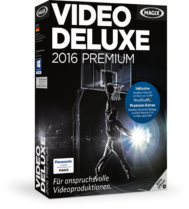 Bild Magix Video Deluxe 2016 Premium. [Foto: Magix]