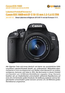 Canon EOS 700D mit EF-S 18-55 mm 3.5-5.6 IS STM Labortest, Seite 1 [Foto: MediaNord]