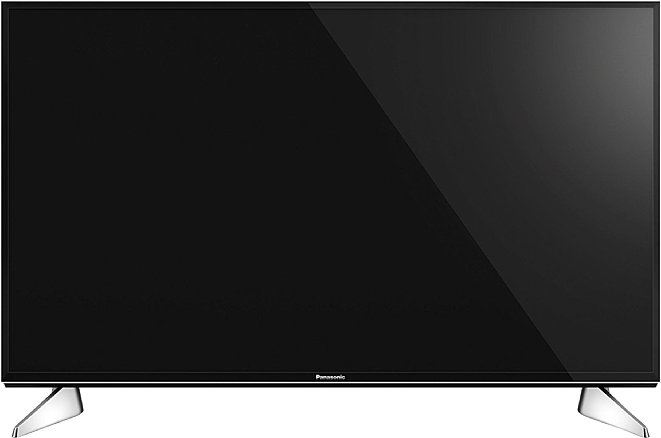 Bild Der 4K-Fernseher Panasonic TX-43EXW604 eignet sich mit seiner Bilddiagonalen von 43 Zoll sehr gut als großer Computermonitor. Noch größere Diagonalen würden wir auf dem Schreibtisch nicht empfehlen. [Foto: Panasonic]