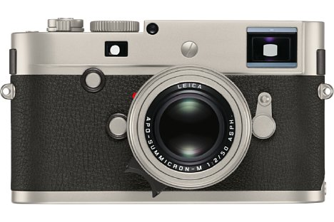 Bild Die Leica M-P (Typ 240) Titan ist dank Deckkappe und Bodenplatte sowie Bedienelementen aus massivem Titan 90 Gramm leichter als die Serienversion. [Foto: Leica]