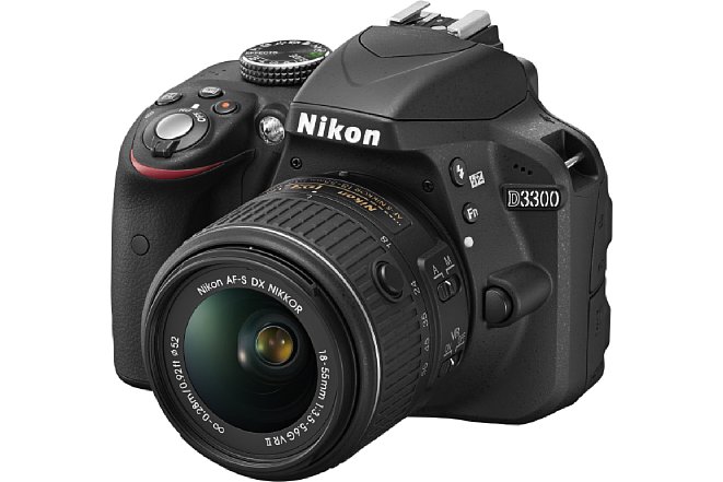 Bild Das neue schlankere Setobjektiv passt perfekt zur Nikon D3300, womit sich ein insgesamt kompakteres Erscheinungsbild ergibt. [Foto: Nikon]