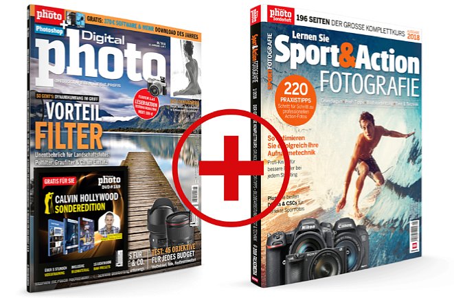 Bild DigitalPHOTO-Jahresabo und Sonderheft Sport&Action Fotografie mit 48 % Rabatt für digitalkamera.de-Leser. [Foto: Falkemedia]