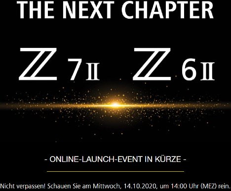 Bild Nikon Z 6 II und Z 7 II Online-Launch-Event. [Foto: MediaNord]