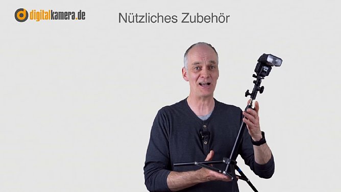 Standbild aus dem Schulungsvideo "Perfekt blitzen mit dem Fujifilm X-System" mit Michael Nagel. [Foto: MediaNord]