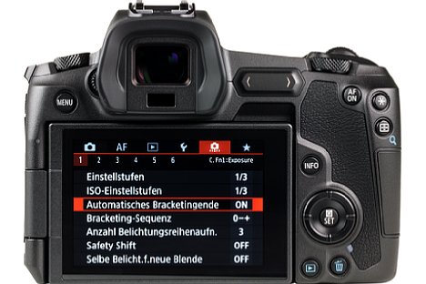 Bild Die Canon EOS R bietet einen großen dreh- und schwenkbaren Touchscreen sowie einen hochauflösenden elektronischen Sucher. [Foto: MediaNord]