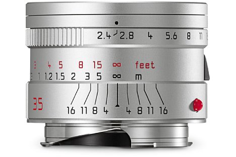 Bild Das Leica Summarit-M 1:2.4/35 mm Asph. besitzt als einziges Summarit-M eine asphärische Linse. [Foto: Leica]