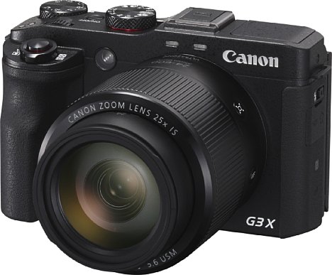 Bild Im recht kompakten Gehäuse bietet Canon mit der PowerShot G3 X das bisher zoomstärkste Modell mit großem 1"-Sensor an. [Foto: Canon]