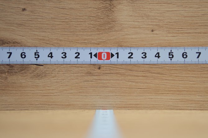 Bild Mit dem Sigma 30 mm F1.4 DC DN Contemporary konnten wir ab 28,6 cm fokussieren und damit eine minimale Bildbreite von 15,4 cm aufnehmen, was einem Abbildungsmaßstab von 1:6,5 entspricht. [Foto: MediaNord]