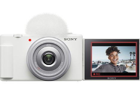 Bild Wahlweise ist die Sony ZV-1F auch in Weiß erhältlich. [Foto: Sony]