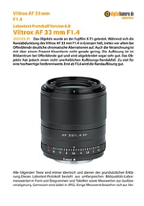 Viltrox AF 33 mm F1.4 mit Fujifilm X-T5 Labortest, Seite 1 [Foto: MediaNord]