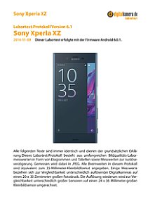 Sony Xperia XZ Labortest, Seite 1 [Foto: MediaNord]