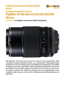 Fujifilm XF 80 mm F2.8 R LM OIS WR Macro mit X-E3 Labortest, Seite 1 [Foto: MediaNord]