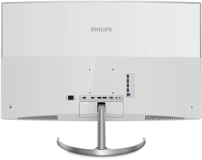 Bild Ein Monitor, wie der Philips Brilliance BDM4037UW 4K, bietet – im Gegensatz zu einem Fernsehgerät – alle üblichen Computer-Grafikschnittstellen und darüber hinaus einen eingebauten USB-3-Hub. [Foto: Philips]