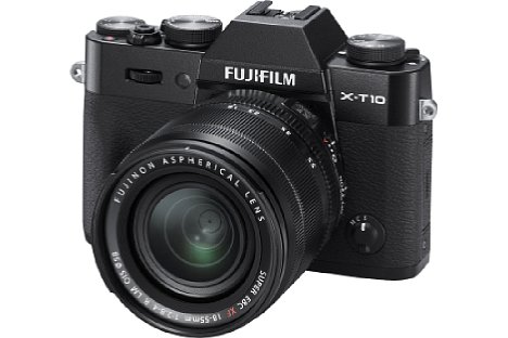 Bild Die Fujifilm X-T10 kommt im Juni 2015 auf den Markt und ist nicht nur in Silber, sondern auch in Schwarz erhältlich. [Foto: Fujifilm]