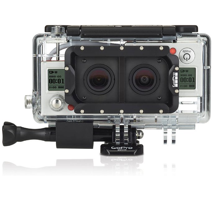 Bild GoPro Dual Hero System beherbergt zwei Hero3 Kameras. [Foto: GoPro]