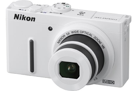Bild Die alternative Gehäusefarbe Weiß der Nikon Coolpix P330 erinnert an die Storm Trooper aus Star Wars. [Foto: Nikon]