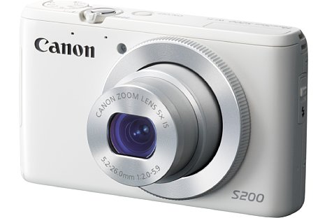 Bild Mit ihrem optischen Fünffachzoom erreicht die Canon PowerShot S200 Brennweiten zwischen 24 und 120 Millimeter. [Foto: Canon]