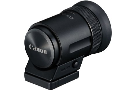 Bild Der neue optionale elektronische Aufstecksucher Canon EVF-DC2 löst 2,36 Millionen Bildpunkte auf und bietet eine Bildwiederholrate von 120 Hz. [Foto: Canon]