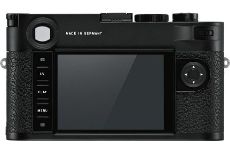 Bild Auf der Rückseite besitzt die Leica M10-P nun einen Touchscreen, über den sich wichtige Funktionen schnell aufrufen lassen. [Foto: Leica]