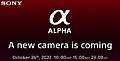 Neue Sony Alpha Kamera. [Foto: MediaNord]