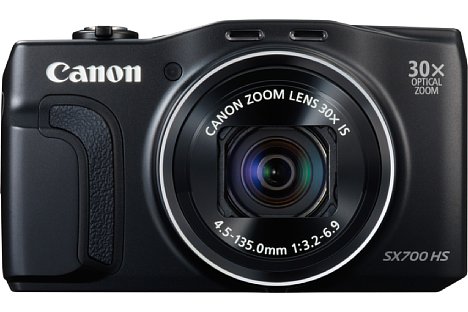 Bild Die Canon PowerShot SX700 HS zoomt optisch 30fach. Sie deckt einen Brennweitenbereich von 25 bis 750 Millimeter ab. [Foto: Canon]