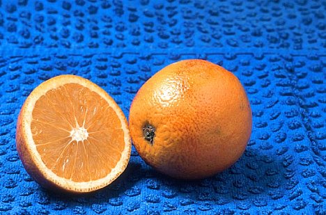 Bild Ausgewogenes Mengenverhältnis Blau zu Orange gibt dem Bild Ruhe und Ausgeglichenheit [Foto: Jürgen Rauteberg]