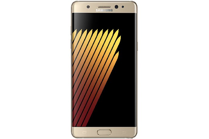 Bild Samsung Galaxy Note 7 in der Farbe „Gold Platinum“. [Foto: Samsung]