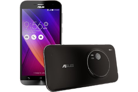Bild Das Asus ZenFone ZX550 wird erst im zweiten Halbjahr 2015 auf den Markt kommen und das erste flache Smartphone mit optischem Zoom sein. [Foto: Asus]