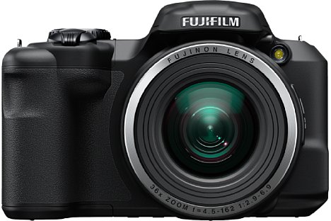 Bild Die Fujifilm FinePix S8600 begnügt sich als Budget-Modell mit einem 16 Mehapixel auflösenden CCD-Sensor. [Foto: Fujifilm]