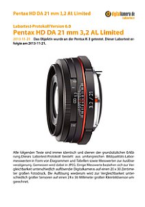 Pentax HD DA 21 mm 3,2 AL Limited mit K-3 Labortest, Seite 1 [Foto: MediaNord]