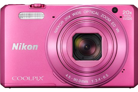 Bild Wer es gerne schrill mag, wählt die Nikon Coolpix S7000 in Pink. [Foto: Nikon]
